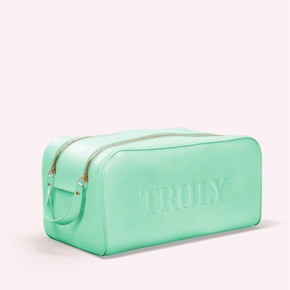TRULY Handbags - TRULY Mint Green Cosmetic Bag